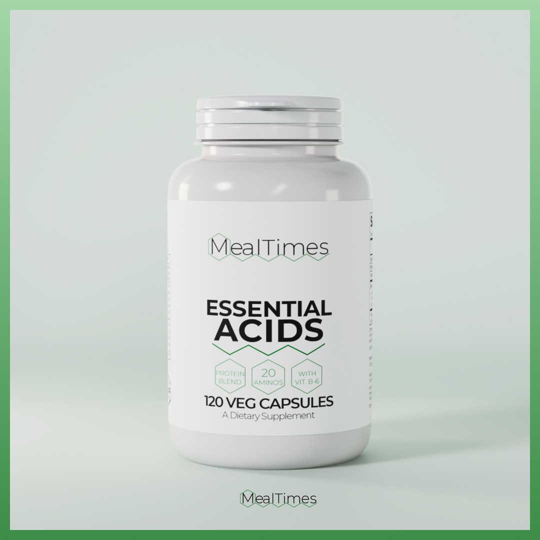 MealTimes Essential Acids 120 Veg capsules
