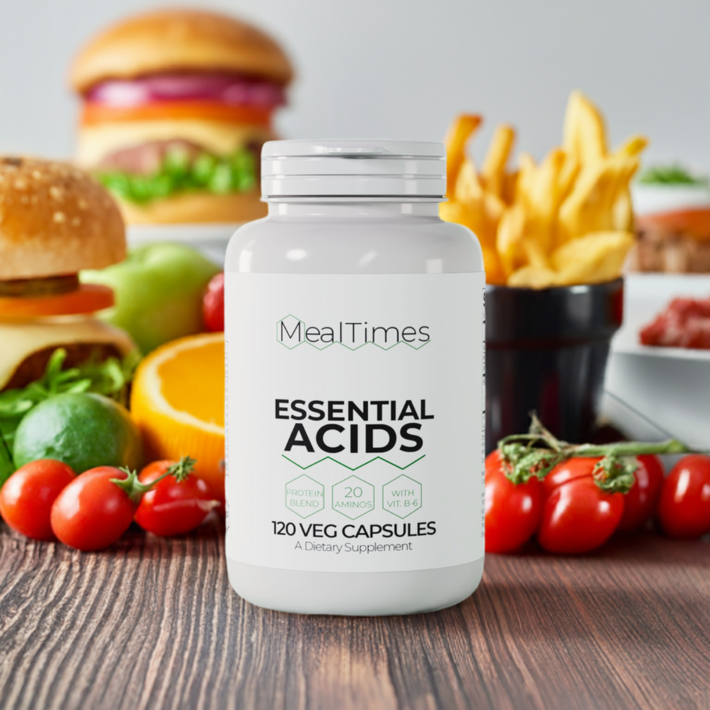 MealTimes Essential Acids 120 Veg capsules